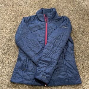 Women’s L Columbia Omni-heat puffer jacket